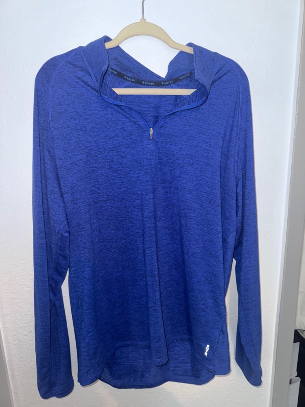 Soybu Blue Quarter-Zip Pullover